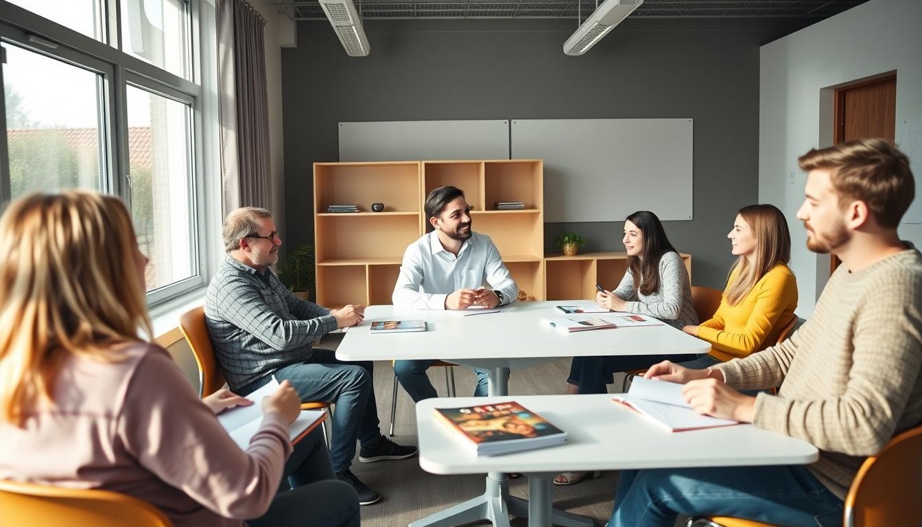 Learn in a focused small group